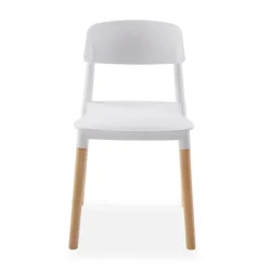 Silla de Cocina de Madera de Haya y Polipropileno 2202008