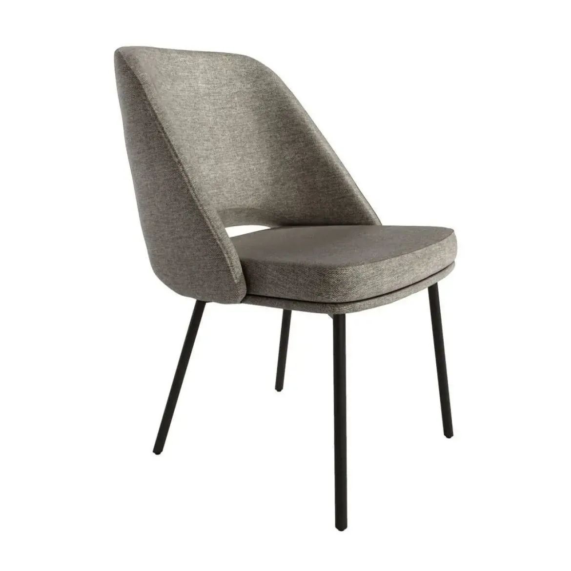 Silla de Comedor con patas Negras BEIRUT