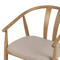 Silla de Comedor con Respaldo y Asiento Tapizado 61122
