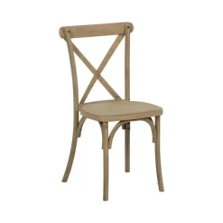 Silla de Comedor con Respaldo Cruzado de Polipropileno