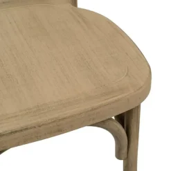 Silla de Comedor con Respaldo Cruzado de Polipropileno
