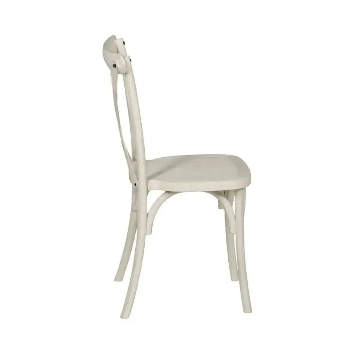 Silla de Comedor con Respaldo Cruzado de Polipropileno