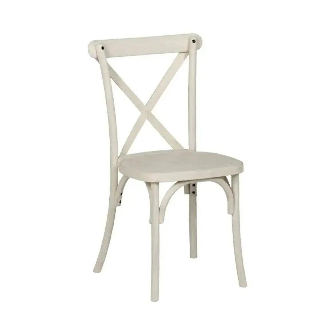 Silla de Comedor con Respaldo Cruzado de Polipropileno
