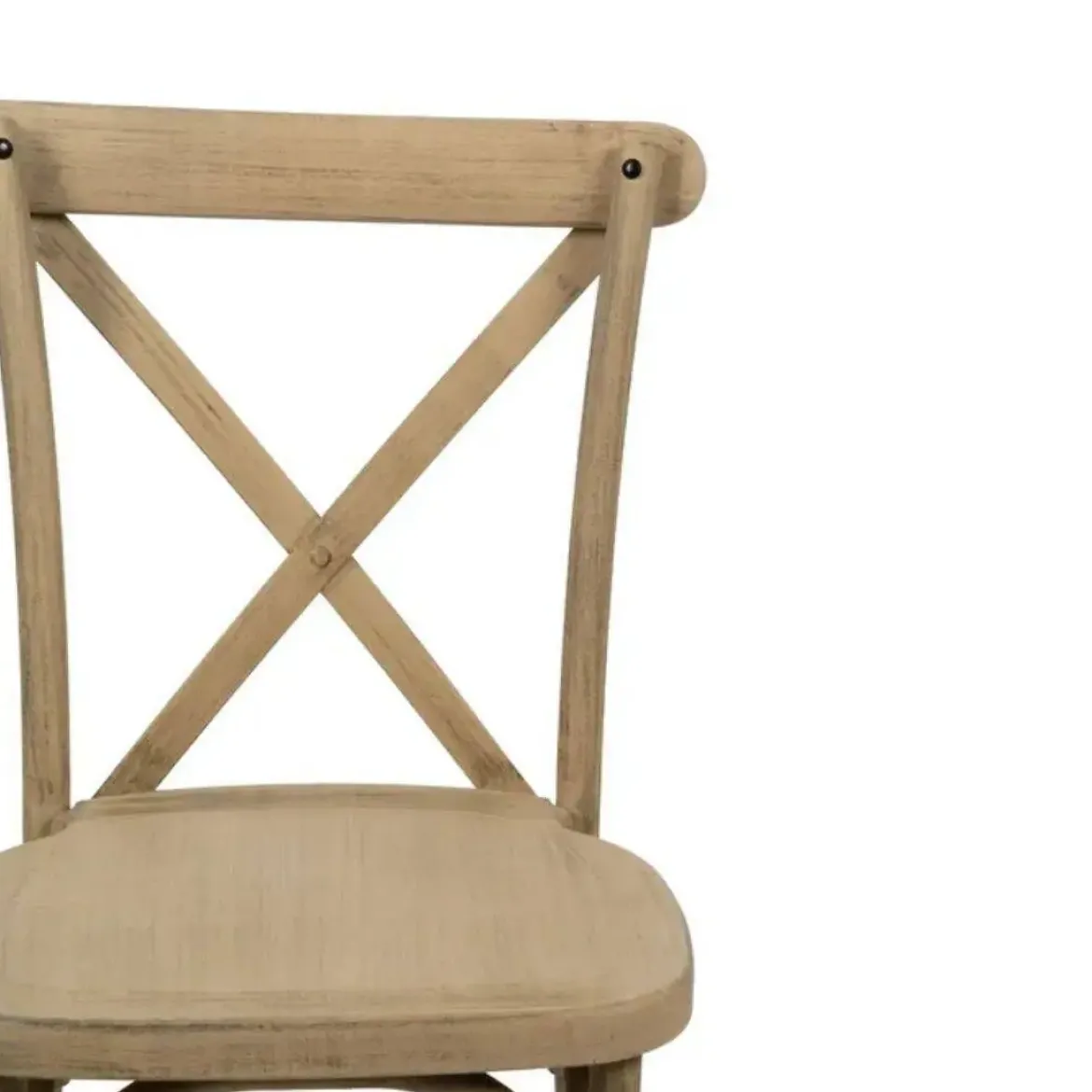 Silla de Comedor con Respaldo Cruzado de Polipropileno