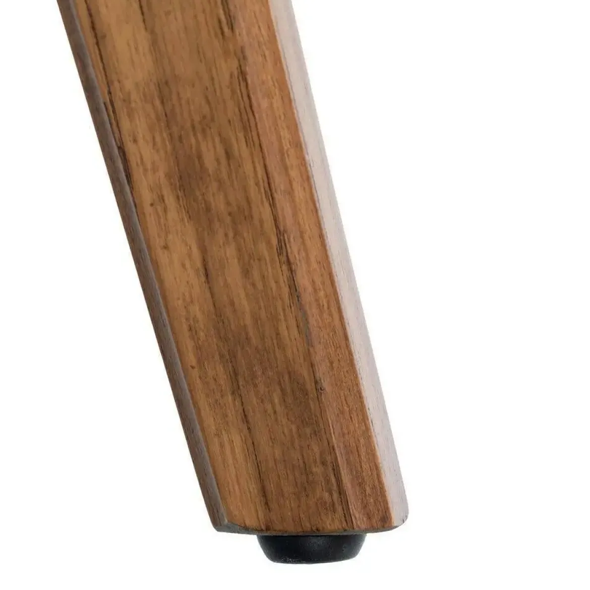 Silla de Comedor de Madera Curvada Tapizada color Crema 615339