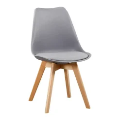 Silla de Comedor de Resina estilo Nórdico FINA