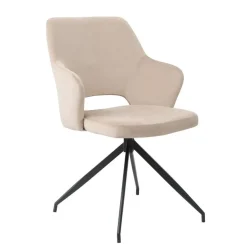 Silla de Comedor Giratoria con Reposabrazos KEMDAL