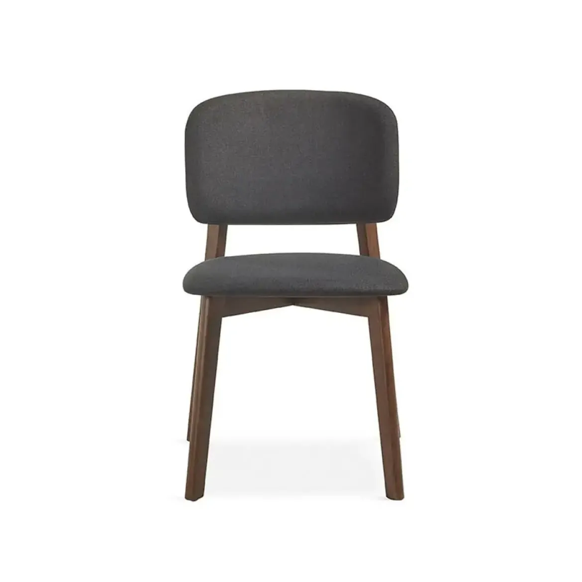 Silla de Comedor Tapizada en Madera Nogal DC-901