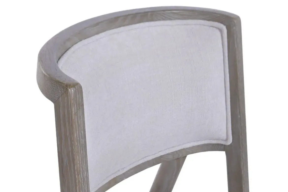 Silla de Comedor Tapizada en Poliéster y Fresno MB-225980