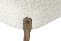 Silla de Comedor Tapizada en Poliéster y Patas de Madera de Fresno MB-221648