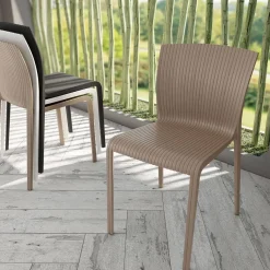 Silla de Exterior Apilable LAGOS