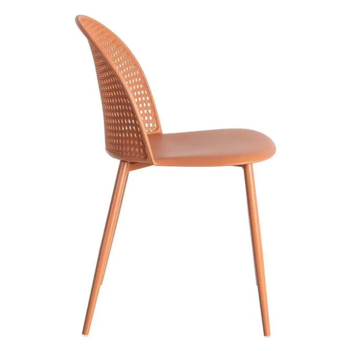 Silla de Jardín en Polipropileno y Patas de Acero