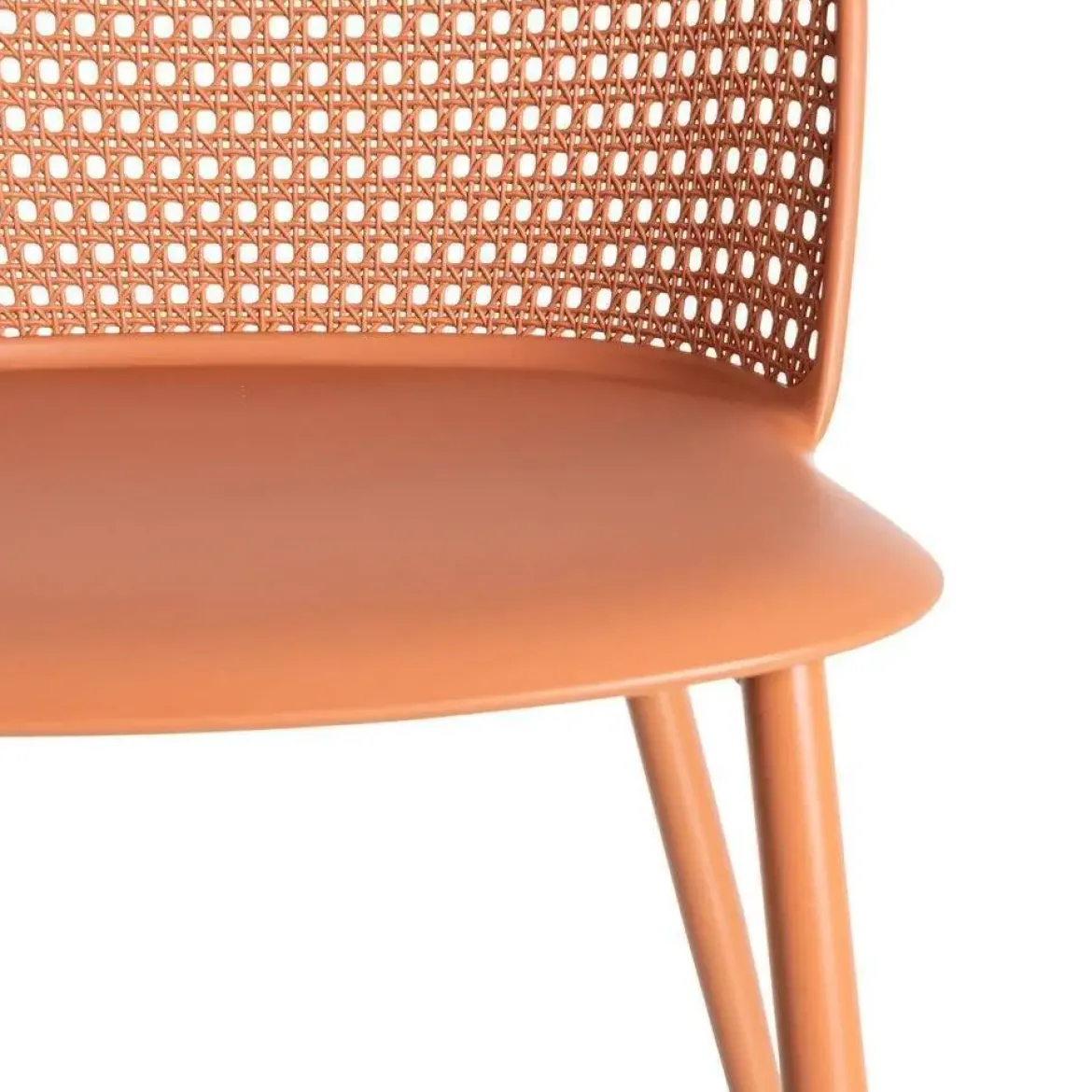 Silla de Jardín en Polipropileno y Patas de Acero