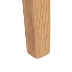 Silla de Madera y Tejido Color Marrón-Beige 614598