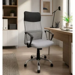 Silla de Oficina Color Gris REGINA OFIOFS0000004