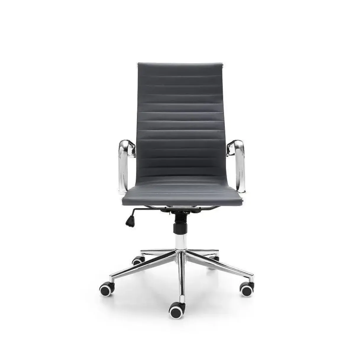 Silla de Oficina con brazos Modelo SMART tapizado en tejido Ecopiel