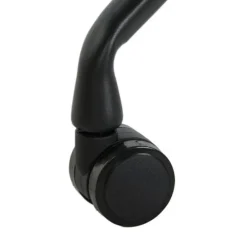 Silla de Oficina de Polipropileno y Metal Color Negro MB-205800