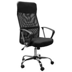 Silla de Oficina Ergonómica con Ruedas y Reposabrazos REGINA