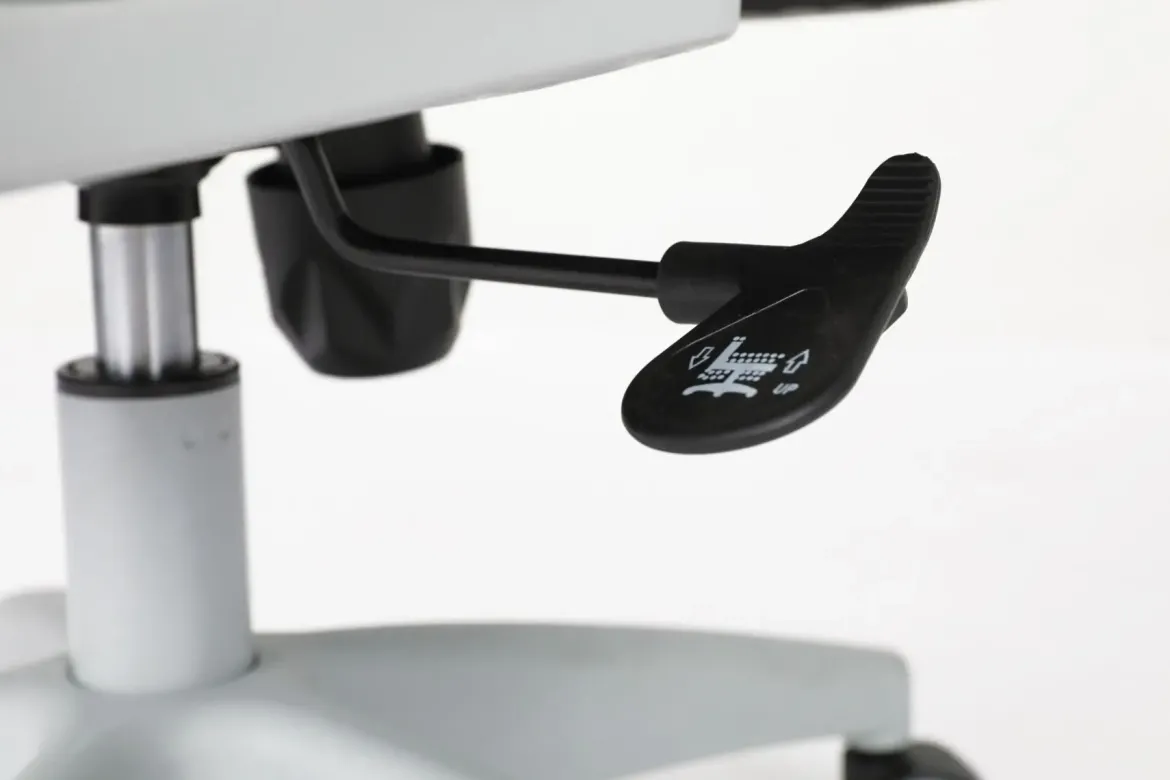 Silla de Oficina Ergonómica Gris con Malla TAYLOR 1054-H