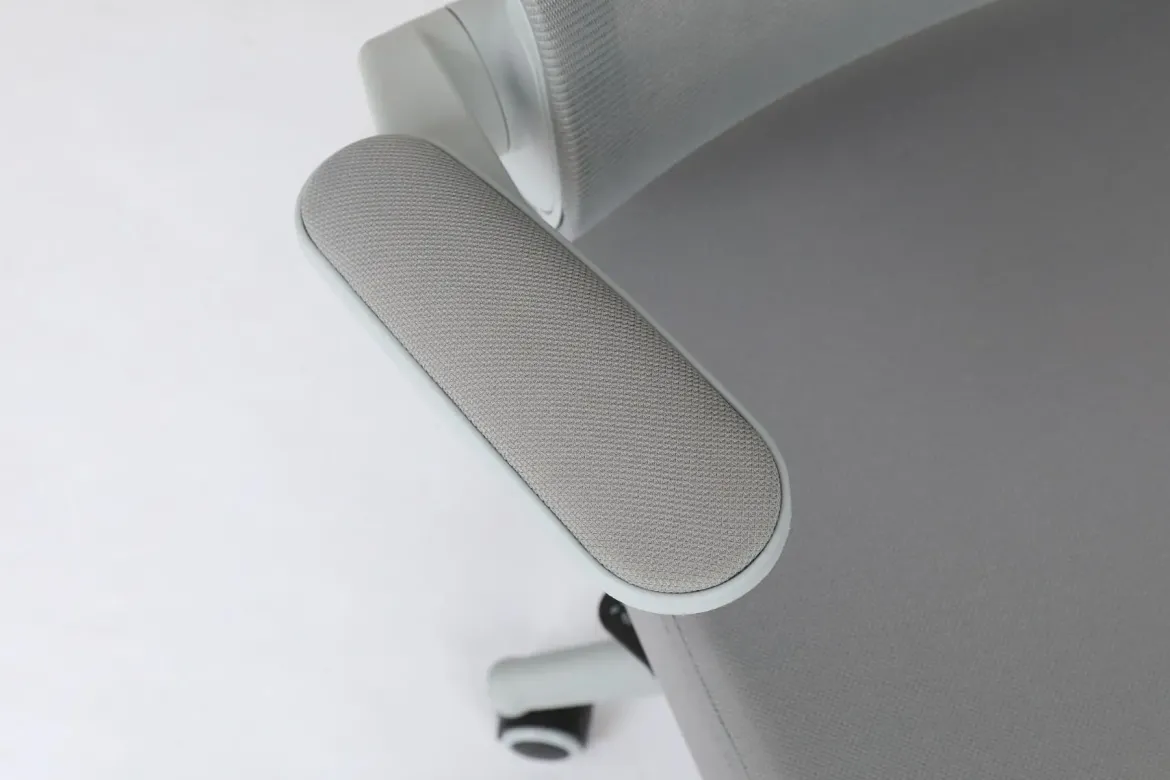 Silla de Oficina Ergonómica Gris con Malla TAYLOR 1054-H