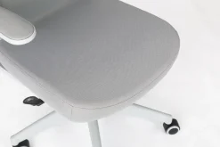 Silla de Oficina Ergonómica Gris con Malla TAYLOR 1054-H