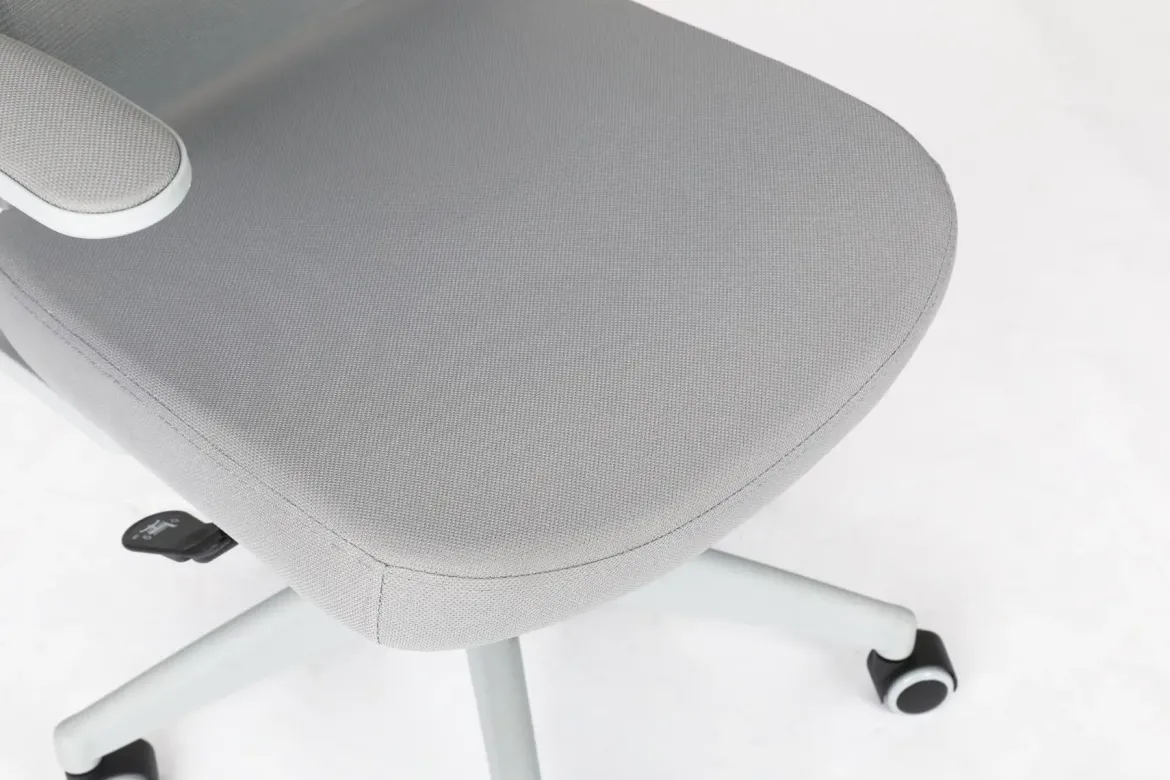 Silla de Oficina Ergonómica Gris con Malla TAYLOR 1054-H