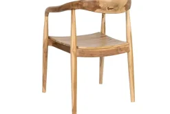 Silla Madera Teca 56x78 cm Marron Claro MB-208000