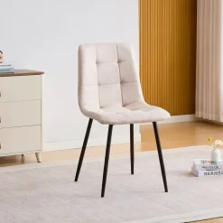 Sillas de Comedor Tapizadas Juego de 6 FENDER