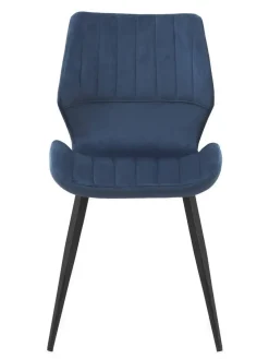 Silla tapizada en terciopelo GABAR VIVE modelo 8391