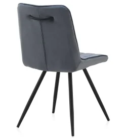 Silla tapizada en terciopelo GABAR VIVE modelo 838