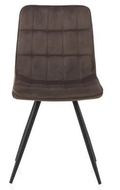 Silla tapizada en terciopelo GABAR VIVE modelo 838