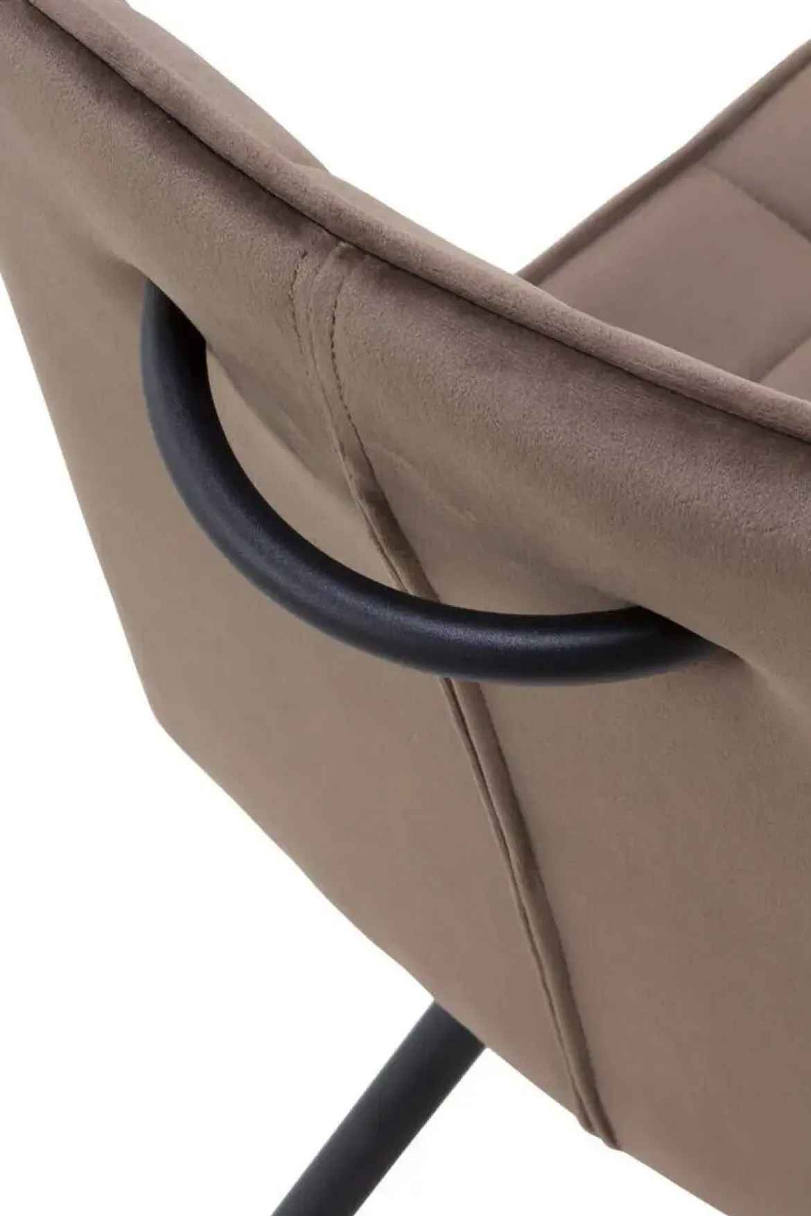 Silla tapizada en terciopelo GABAR VIVE modelo 838
