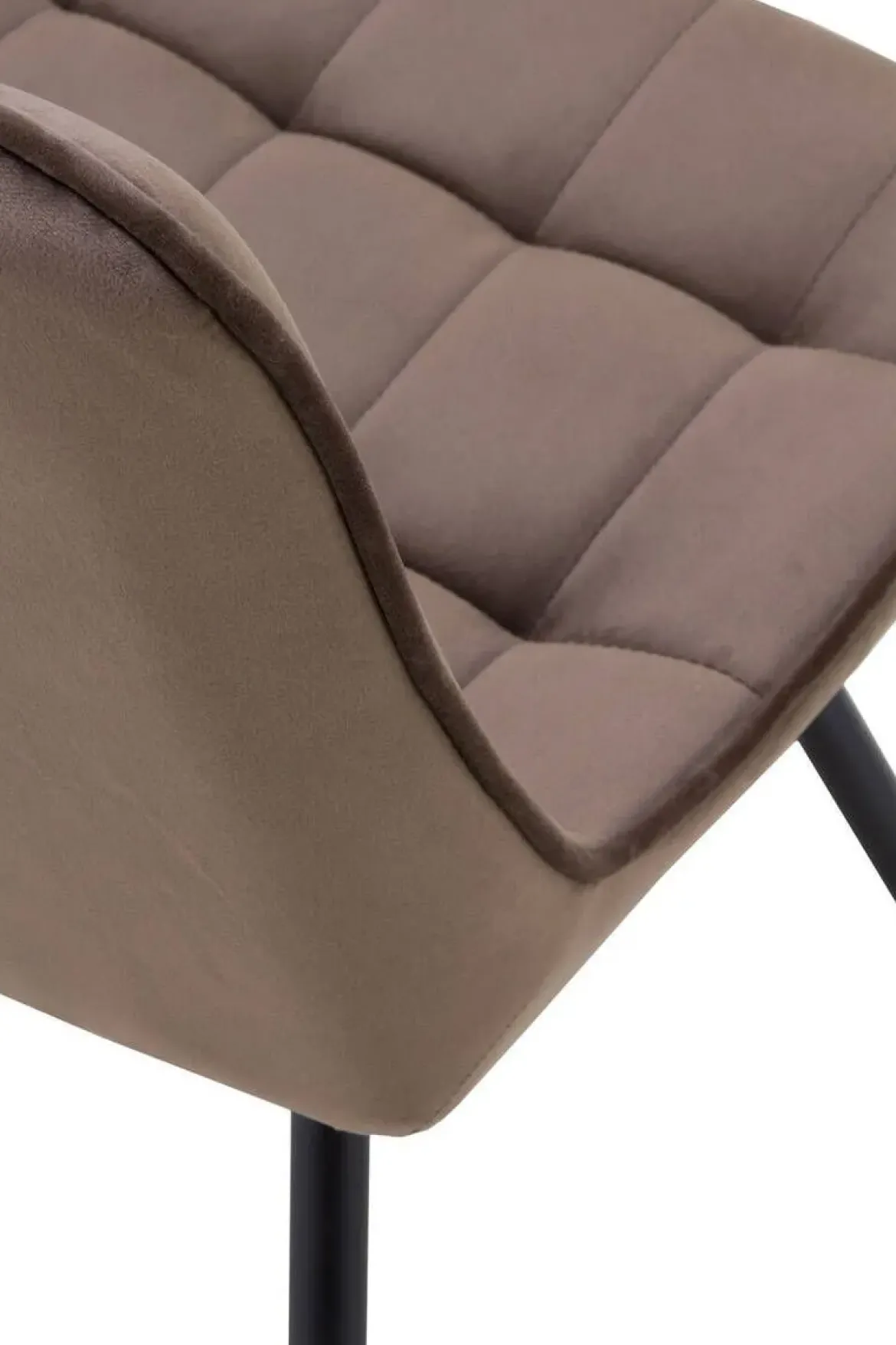 Silla tapizada en terciopelo GABAR VIVE modelo 838