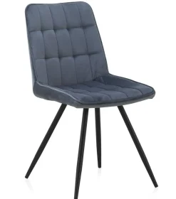 Silla tapizada en terciopelo GABAR VIVE modelo 838