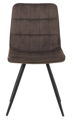 Silla tapizada en terciopelo GABAR VIVE modelo 838