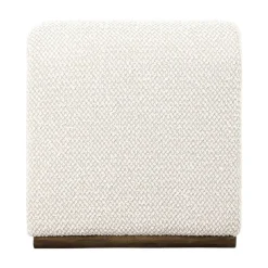 Sillón Beige Tapizado en Suave Poliéster Sobre Estructura de Madera Chapada 29-44