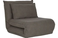 Sillón Cama Tipo Futón Metal-Poliester 83x70 cm
