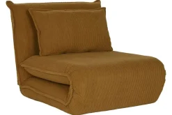 Sillón Cama Tipo Futón Metal-Poliester 83x70 cm