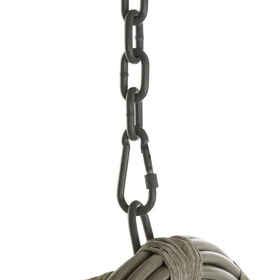Sillón Colgante de Ratán Sintético con Cojines