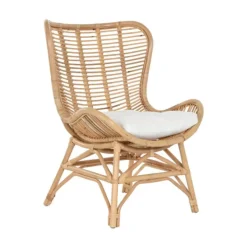 Sillón de Bambú-Ratán Natural 76 cm MB-215349