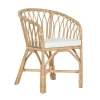 Sillón de Bambú-Ratán Natural 58 cm MB-215350
