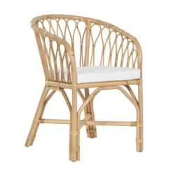 Sillón de Bambú-Ratán Natural 58 cm MB-215350