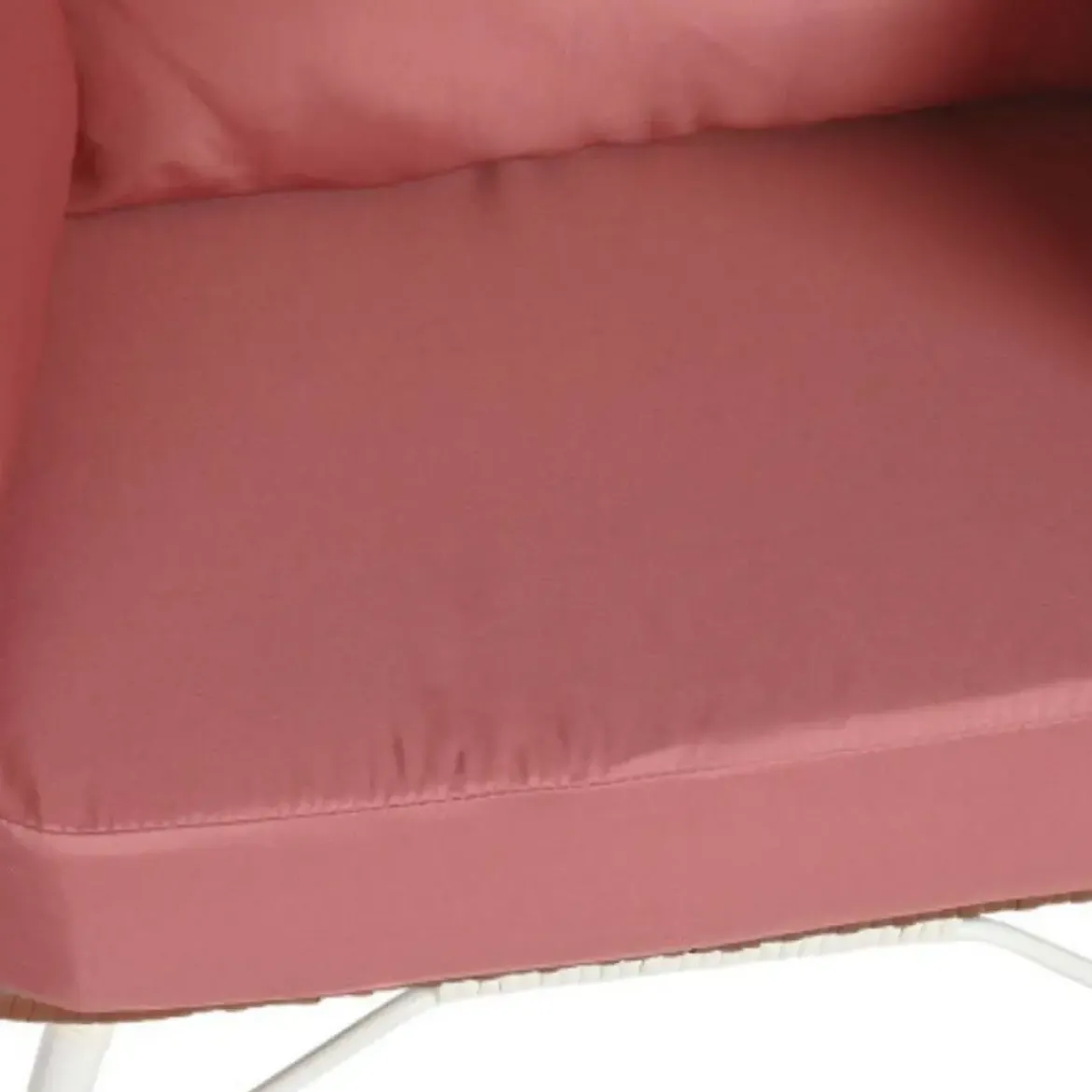 Sillón de Exterior Huevo de Ratán Sintético con Cojines