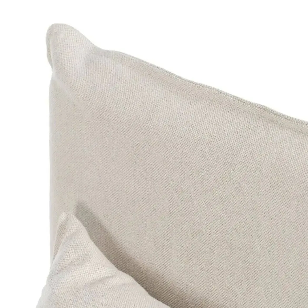 Sillón de Madera Tapizado en Tela Crema 611754