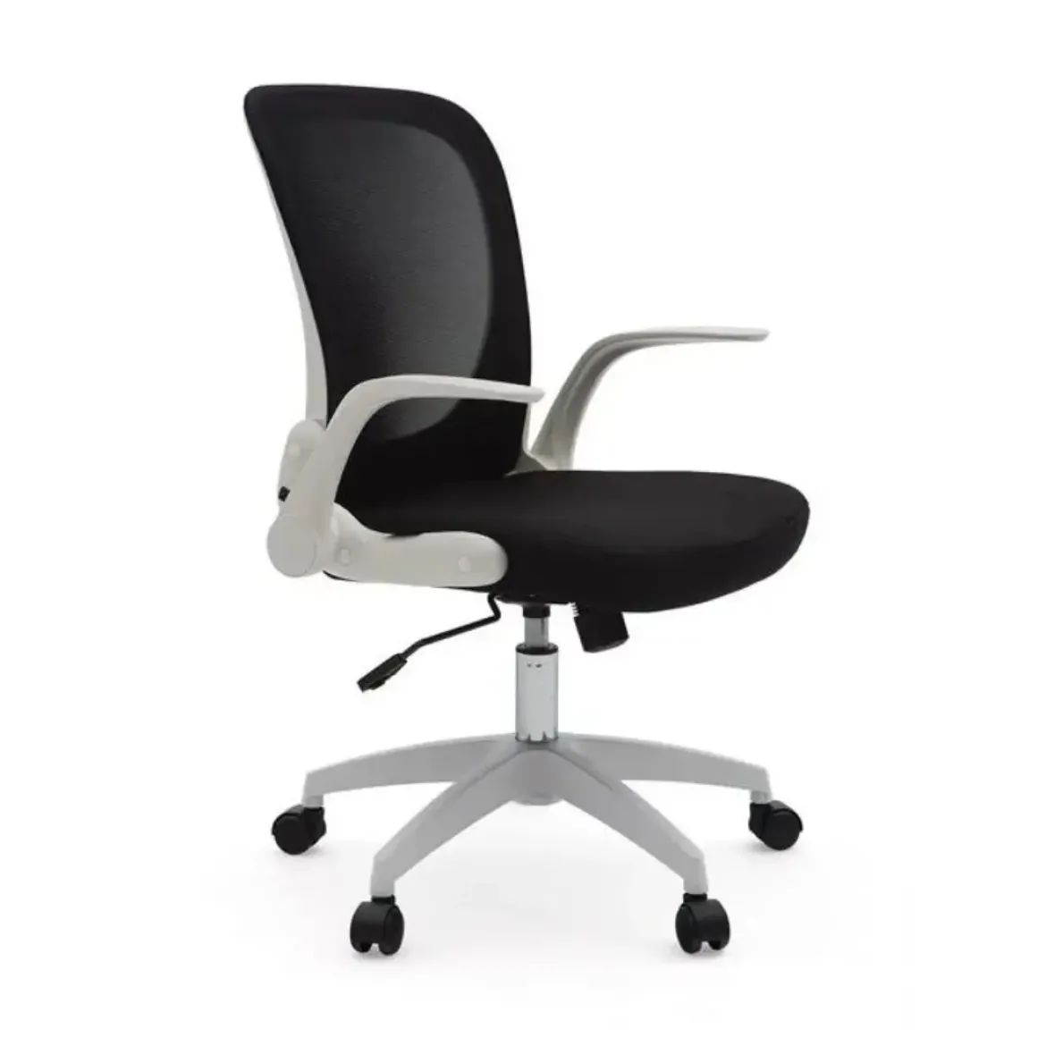 Sillón de Oficina con brazos Modelo OPEN Tapizado en tejido Mesh