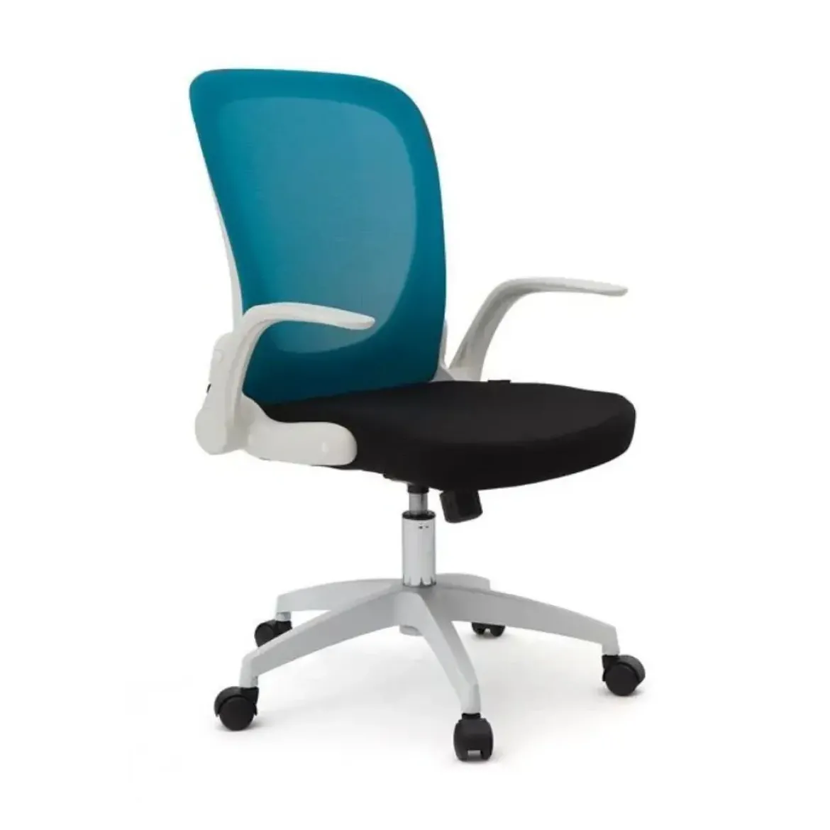 Sillón de Oficina con brazos Modelo OPEN Tapizado en tejido Mesh