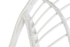 Sillón de Ratán Sintético Colgante sin Soporte color Blanco MB-190169