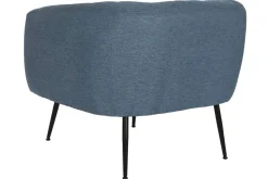 Sillón de Salón Tapizado en Poliéster Azul MB-207906