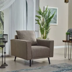 Sillón en color Taupe RENN