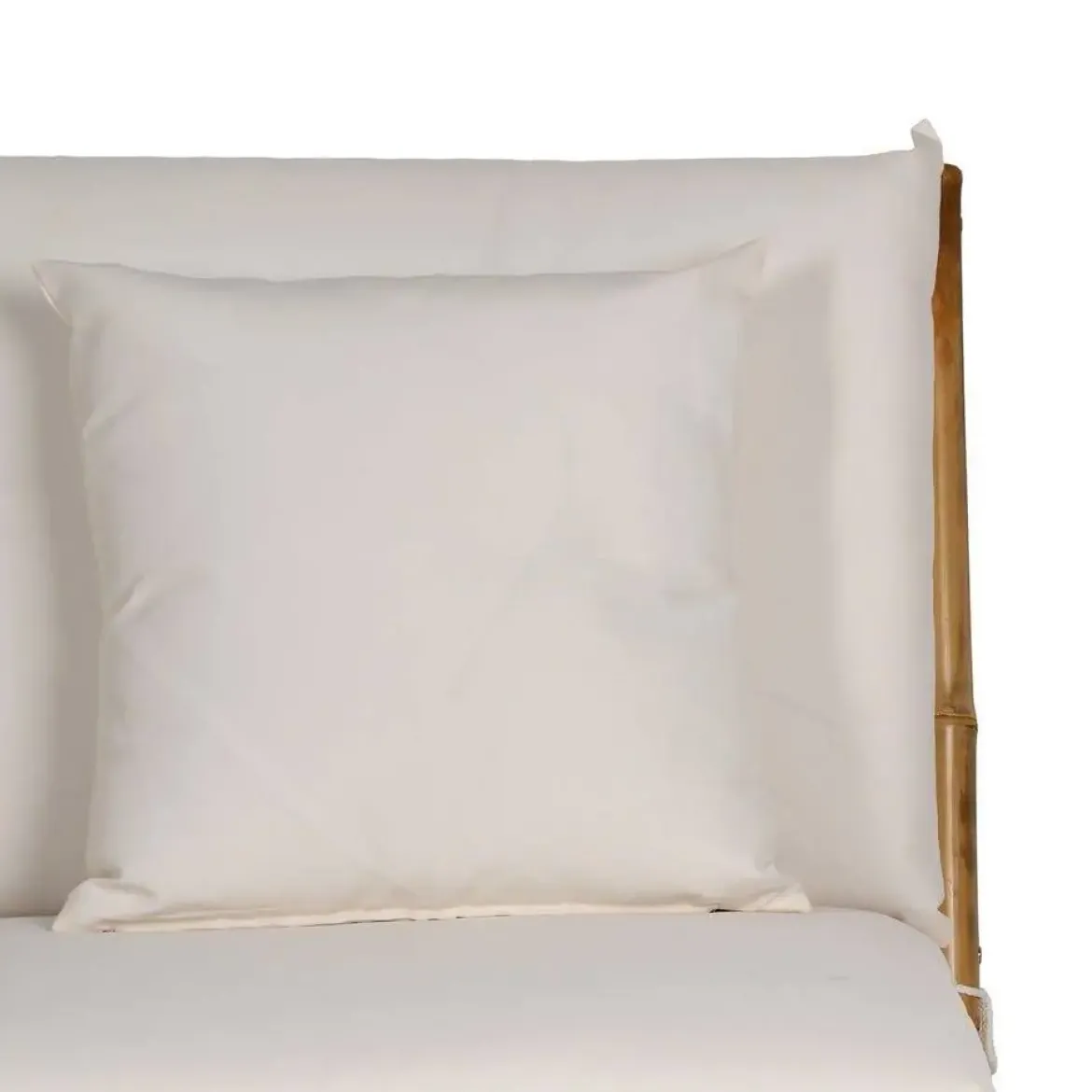 Sillón Natural en Bambú con Tapizado Desenfundable 613209
